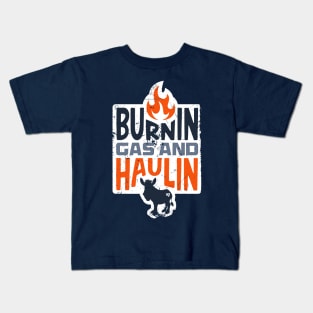 RKRacing - Burnin Gas and Haulin... Kids T-Shirt